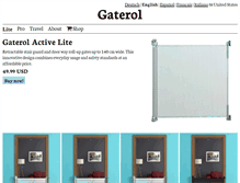 Tablet Screenshot of gaterol.com
